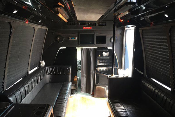 interior luxury bus